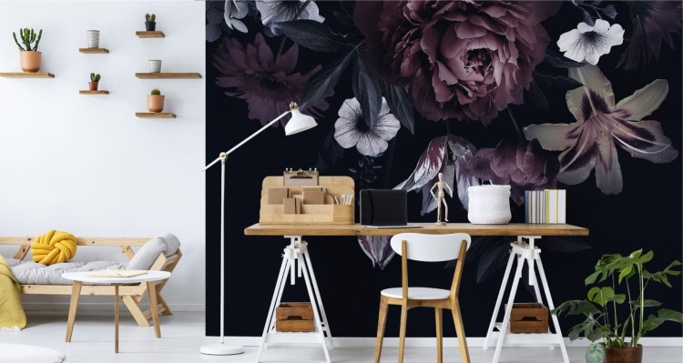 Fototapeta Piwonie I Lilie