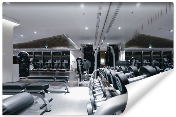 Fototapeta Wyposażenie Nowoczesnej Siłowni