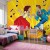 Fototapeta Taneczna Para W Stylu Pop-Art