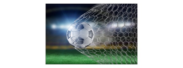 Fototapeta Piłka Nożna Gol 3D