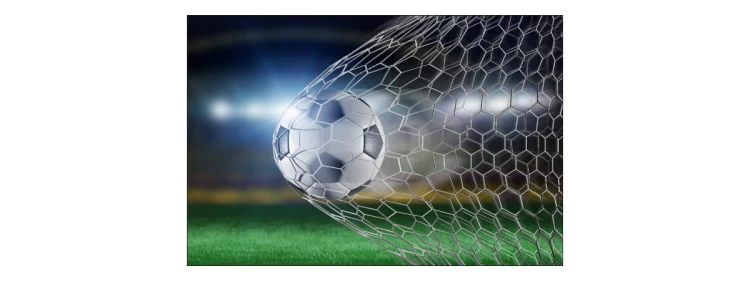 Fototapeta Piłka Nożna Gol 3D