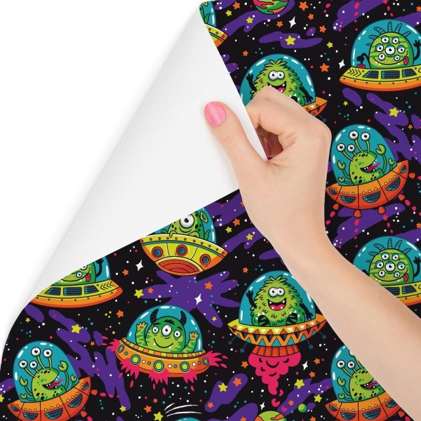 Fototapeta Kolorowe Zwariowane Ufo