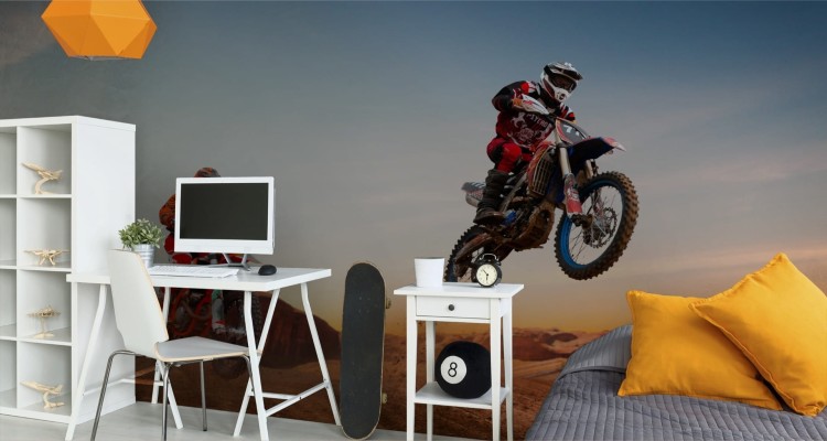 Fototapeta Motory Na Pustyni