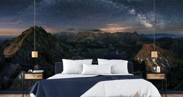 Fototapeta Droga Mleczna Nad Tatrami