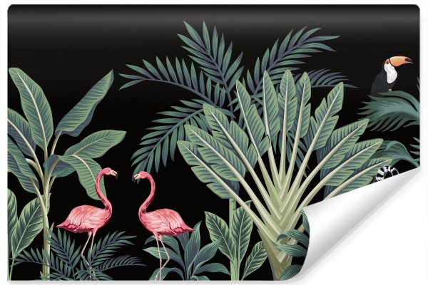 Fototapeta Egzotyczne Zwierzęta Wśród Palm
