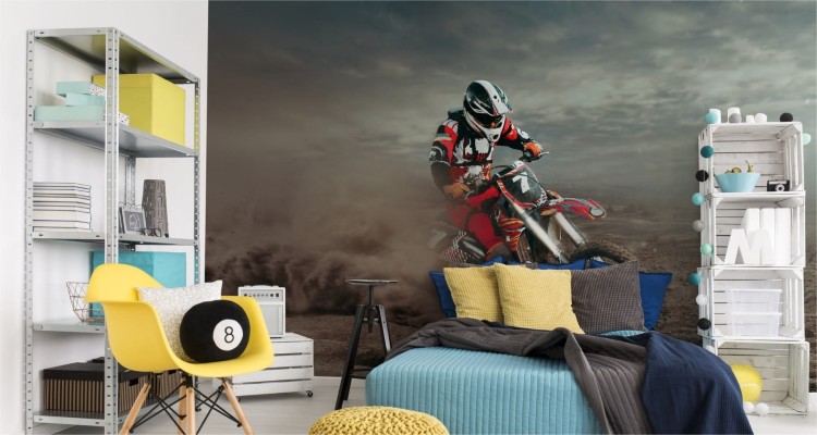 Fototapeta Wyczynowy Cross Na Pustyni