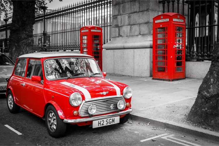 Fototapeta Mini W Londynie