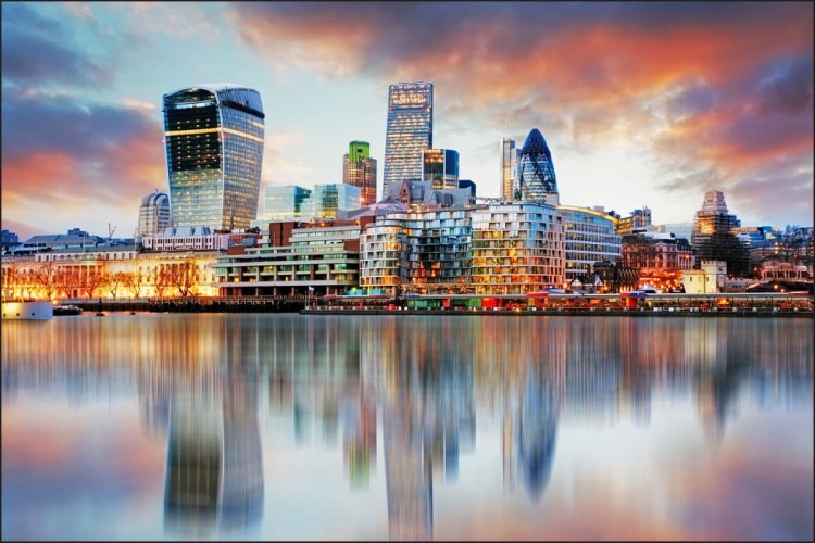 Fototapeta Panorama Londynu