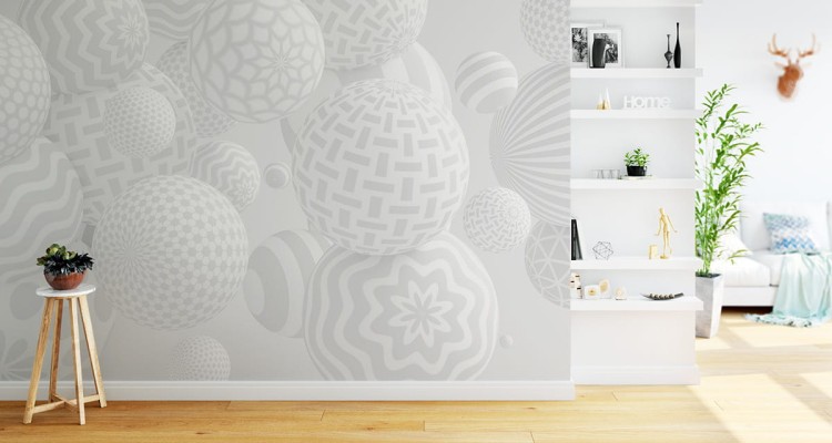 Fototapeta Nowoczesne Kule 3D