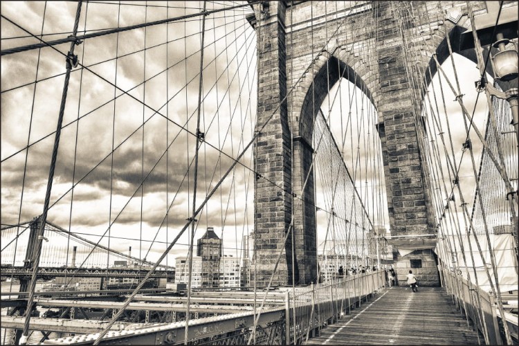 Fototapeta Most Brookliński Ny