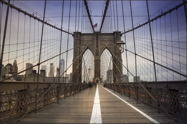 Fototapeta Most Brookliński Ny