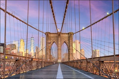 Fototapeta Most Brookliński Ny