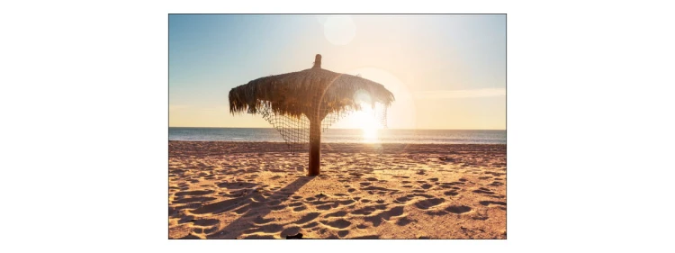 Fototapeta Plaża Zachód Słońca