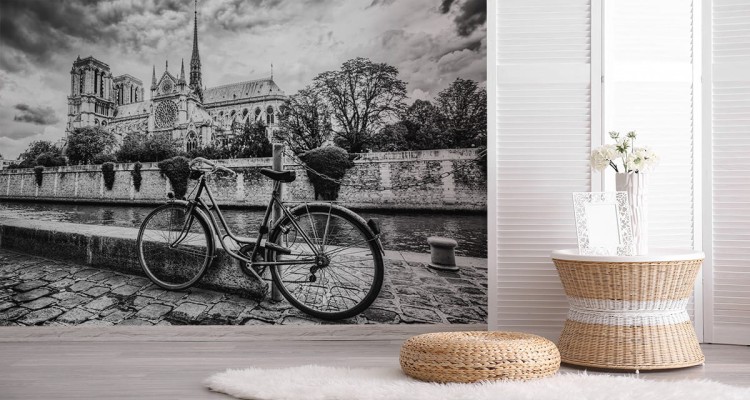 Fototapeta Paryż Czarno-Biała