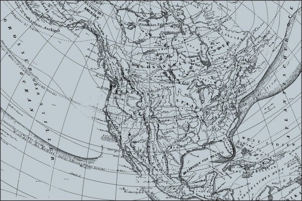 Fototapeta Stara Mapa