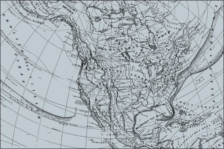 Fototapeta Stara Mapa