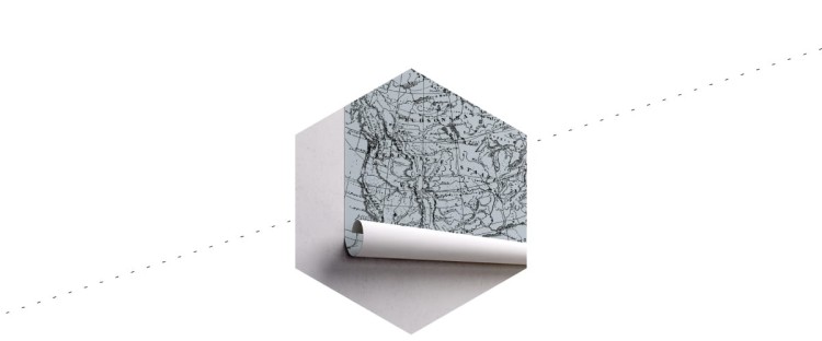 Fototapeta Stara Mapa