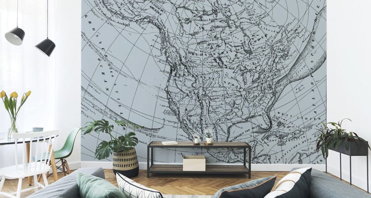 Fototapeta Stara Mapa