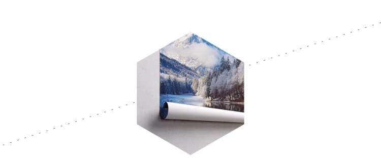 Fototapeta Góry Zima