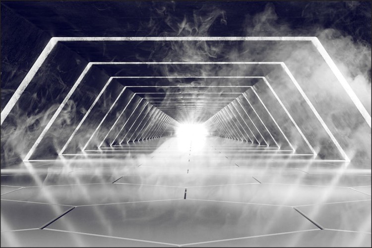 Fototapeta 3D Tunel - Głębia