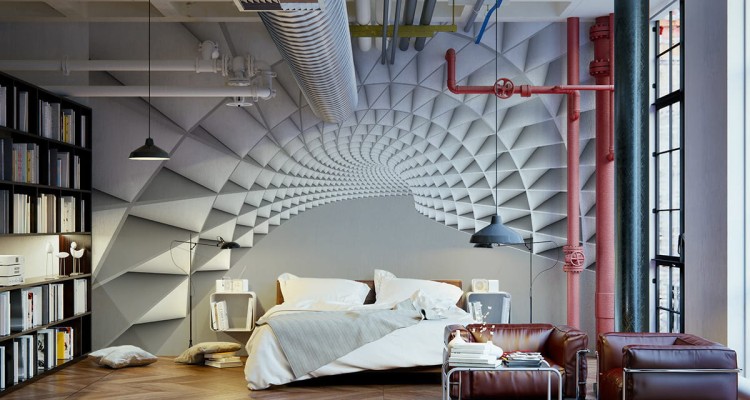 Fototapeta 3D Tunel - Głębia