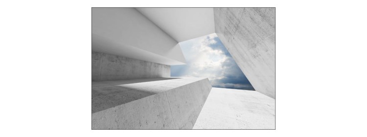 Fototapeta 3D Tunel - Niebo