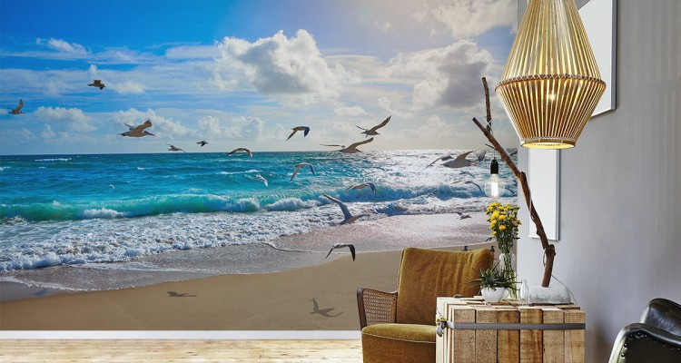 Fototapeta Plaża Morze Fale