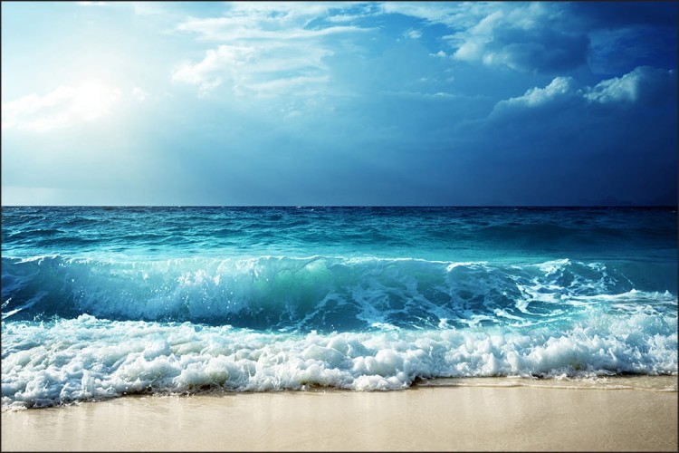 Fototapeta Plaża Morze Fale