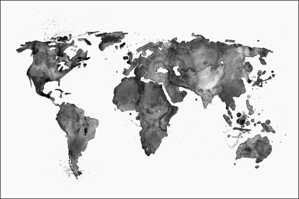 Fototapeta Mapa Świata