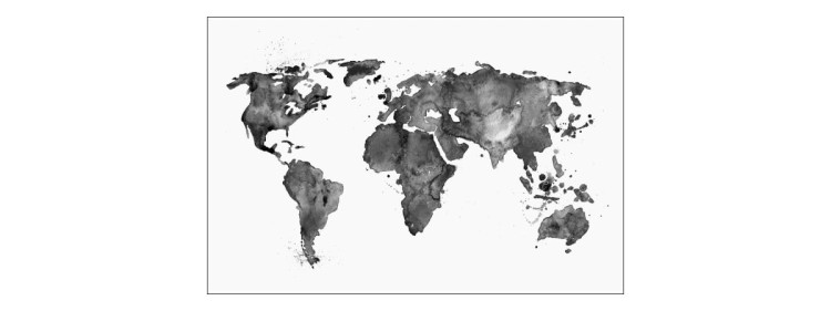 Fototapeta Mapa Świata