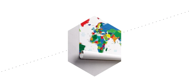 Fototapeta Mapa Świata
