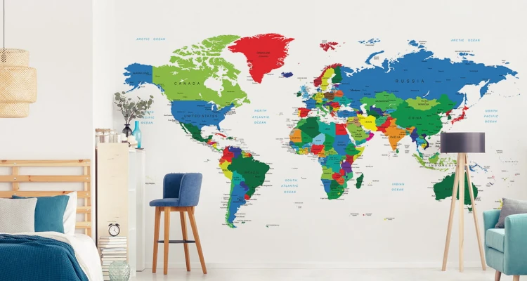 Fototapeta Mapa Świata