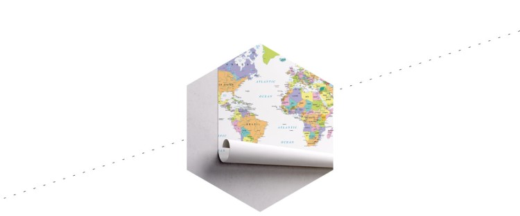 Fototapeta Mapa Świata