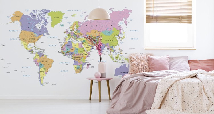 Fototapeta Mapa Świata