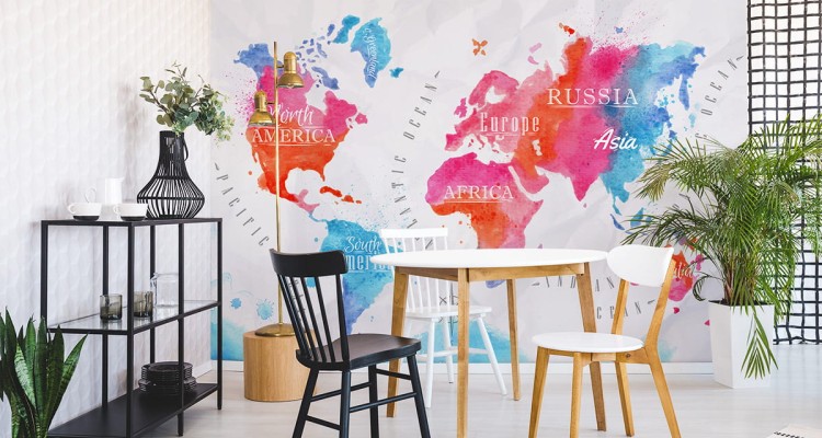 Fototapeta Mapa Świata