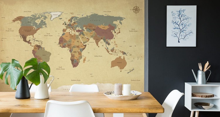 Fototapeta Mapa Świata