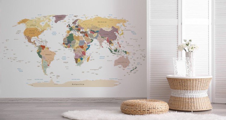 Fototapeta Mapa Świata