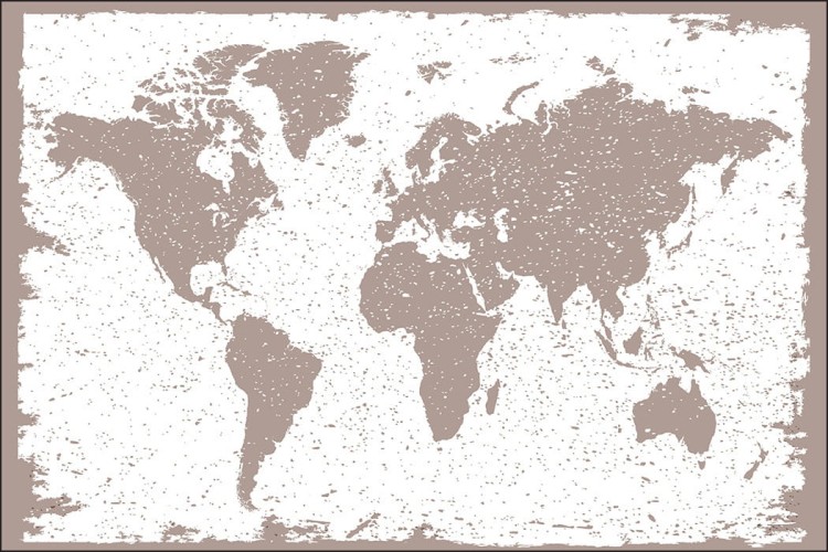 Fototapeta Mapa Świata