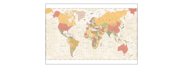 Fototapeta Mapa Świata