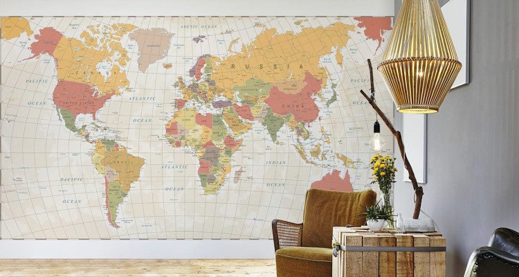 Fototapeta Mapa Świata
