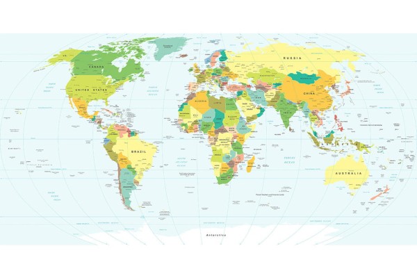Fototapeta Mapa Świata