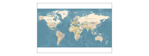 Fototapeta Mapa Świata