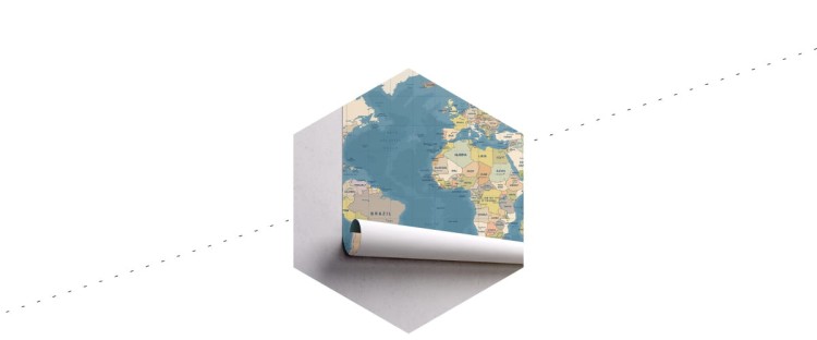 Fototapeta Mapa Świata