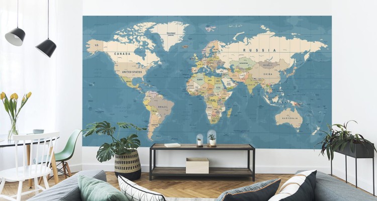 Fototapeta Mapa Świata