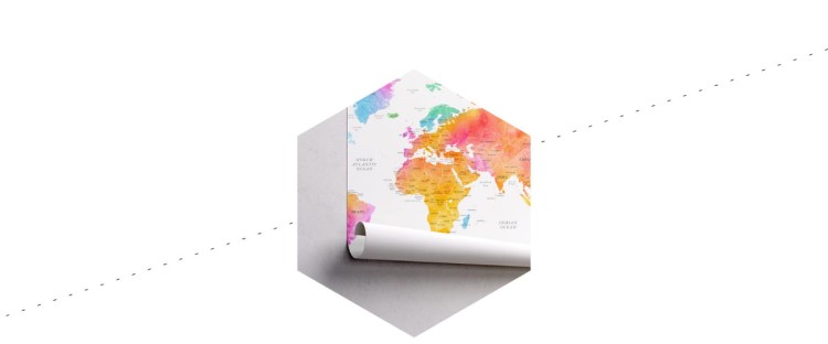 Fototapeta Mapa Świata