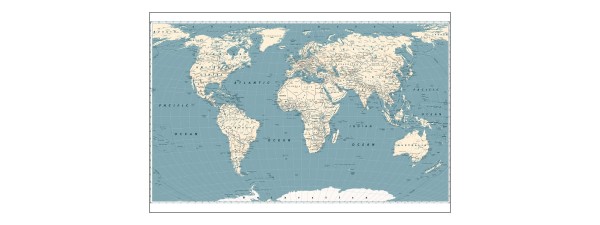 Fototapeta Mapa Świata