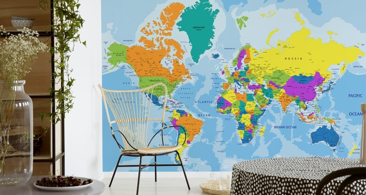 Fototapeta Mapa Świata