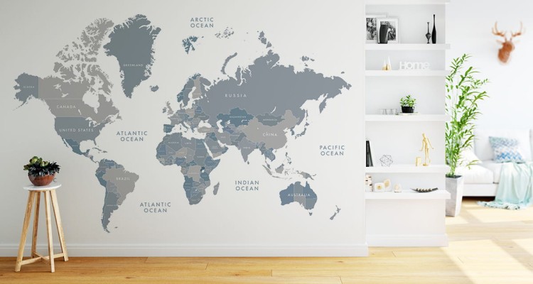 Fototapeta Mapa Świata