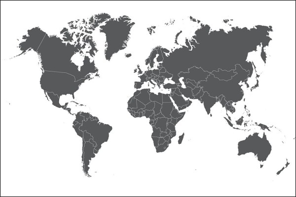 Fototapeta Mapa Świata