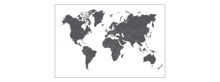 Fototapeta Mapa Świata